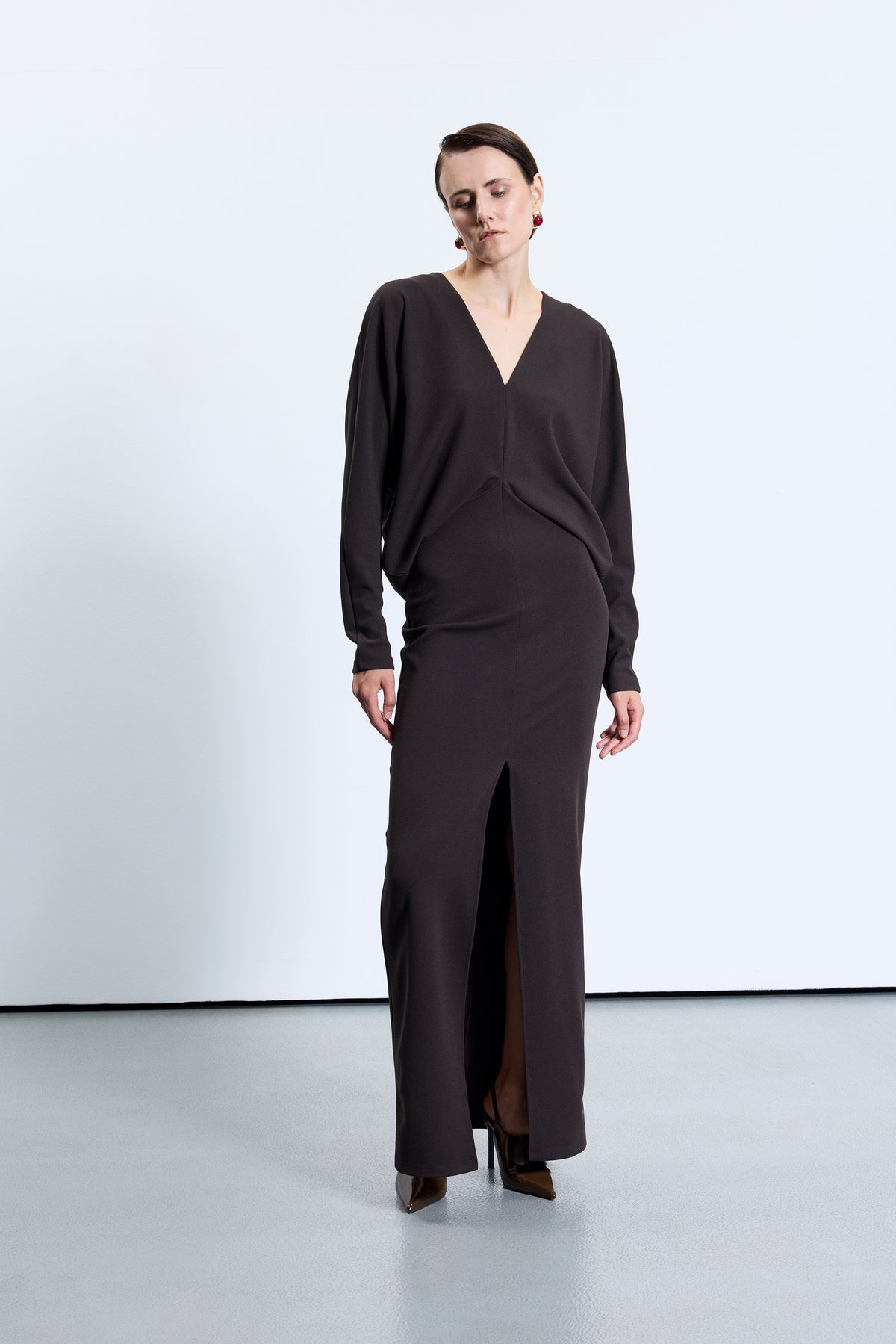 4719 Brown Dress