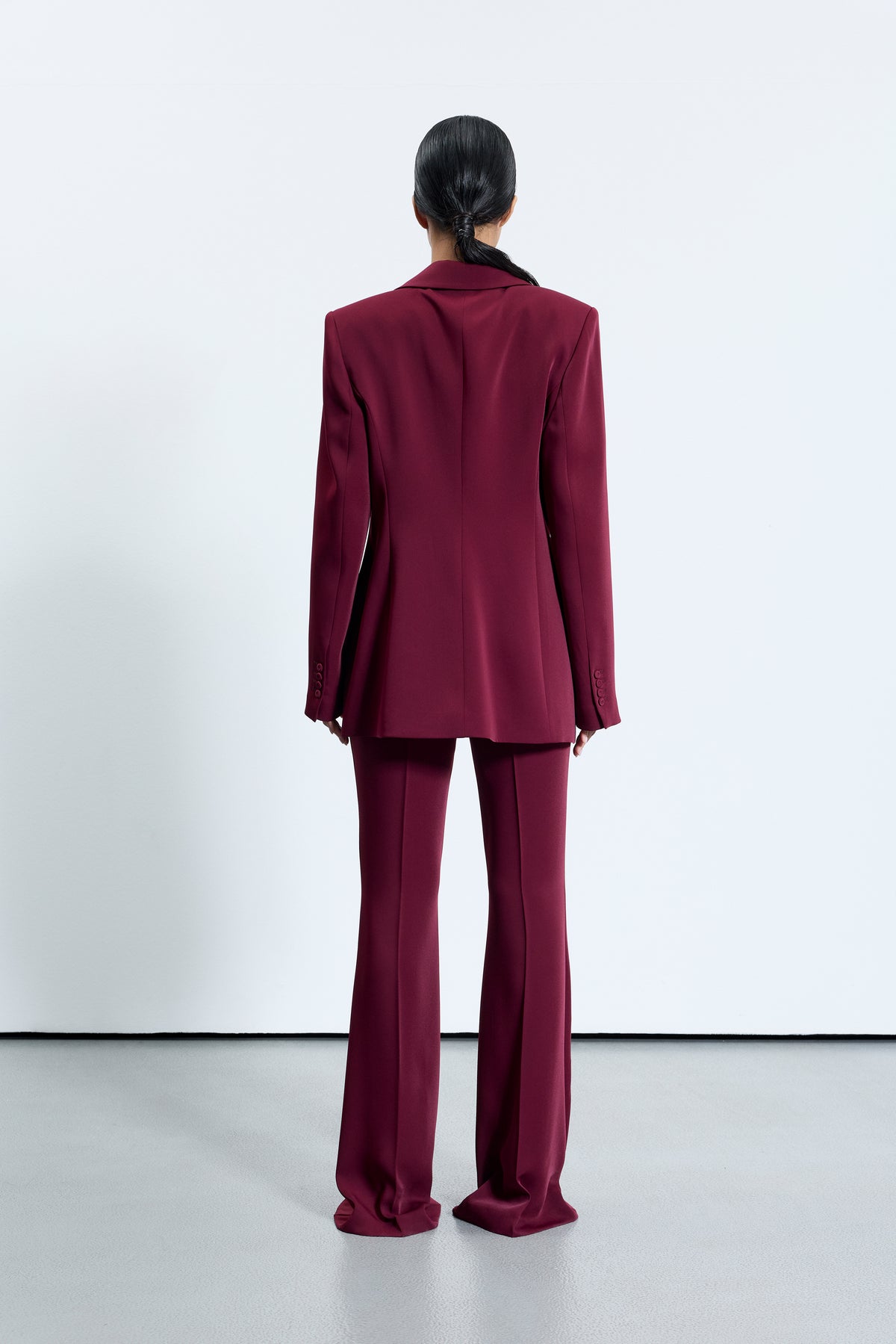 2705 Burgundy Trousers