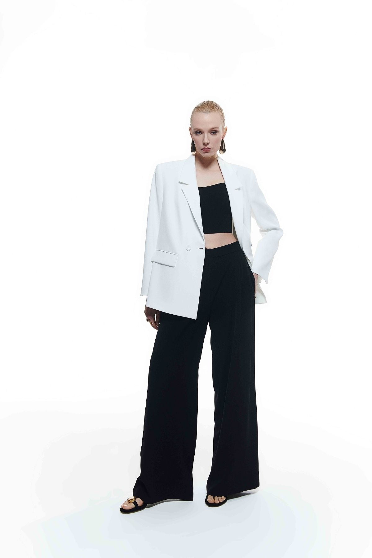 Oversize Kadın Blazer Ceket