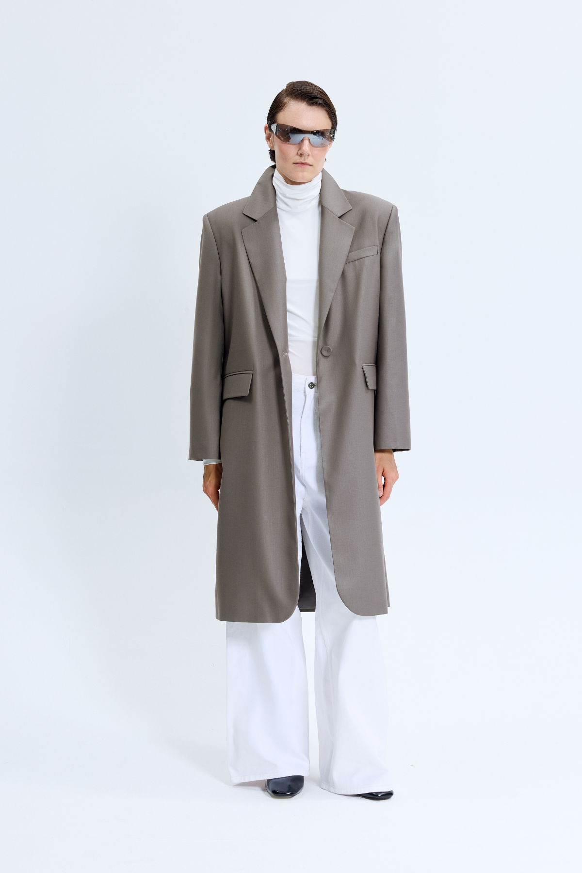 Oversize Uzun Blazer Ceket