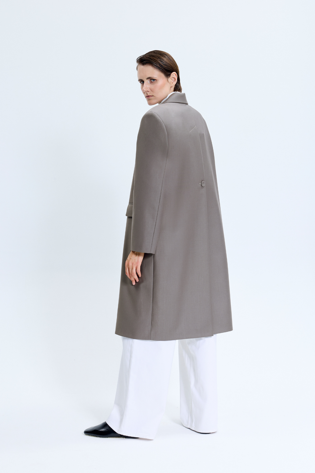 Oversize Uzun Blazer Ceket
