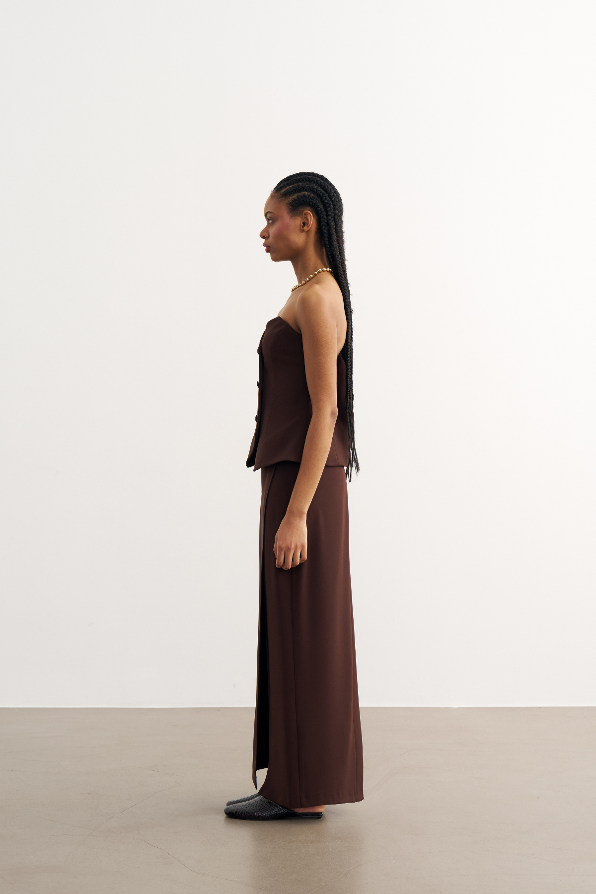 6801 Düğme Detaylı Büstiyer