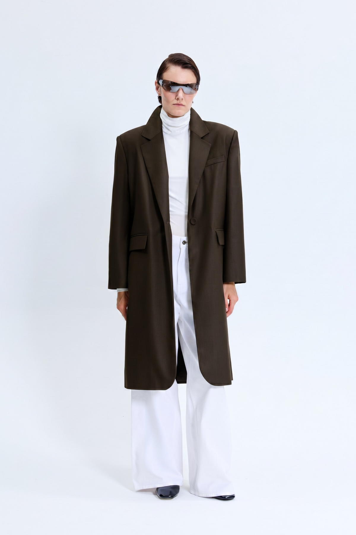 Oversize Uzun Blazer Ceket