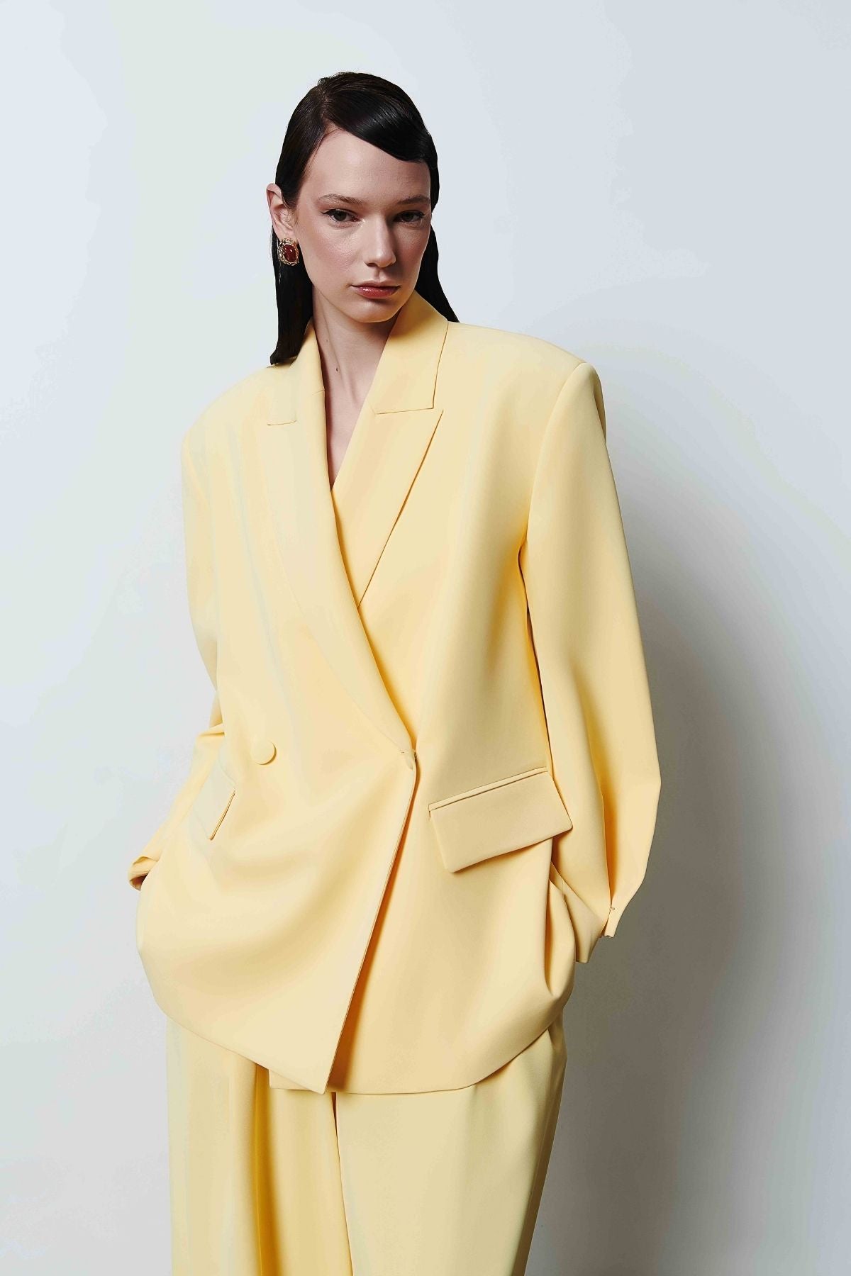 Oversize Kadın Blazer Ceket