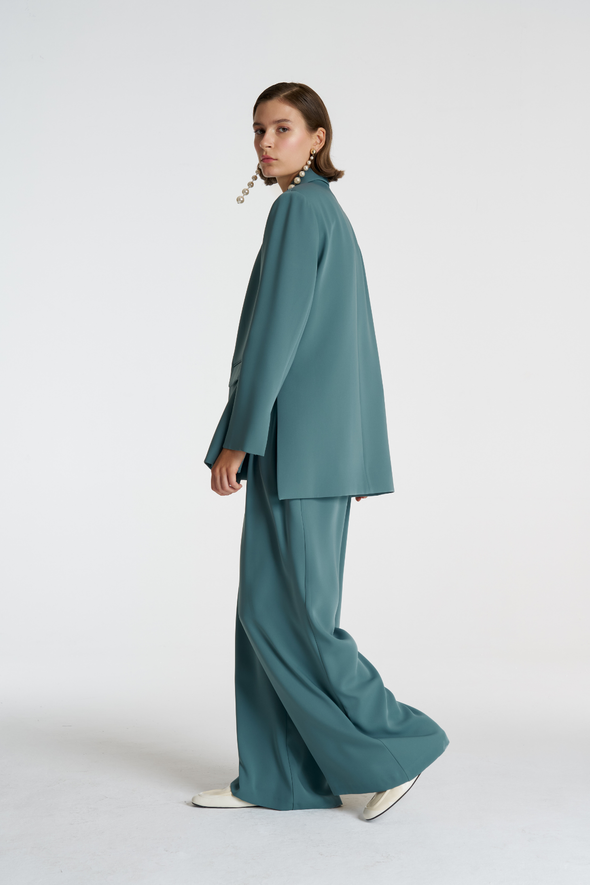 Relaxed Blazer Takım