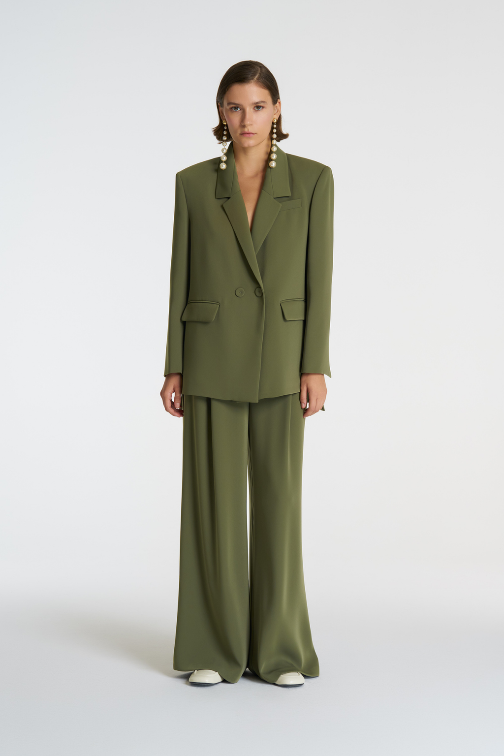 Relaxed Blazer Takım