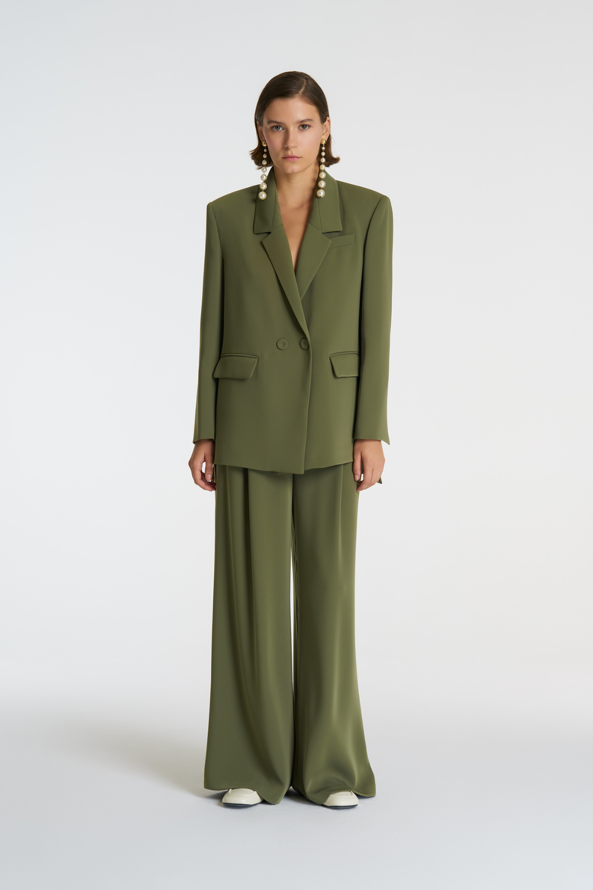 Relaxed Blazer Takım