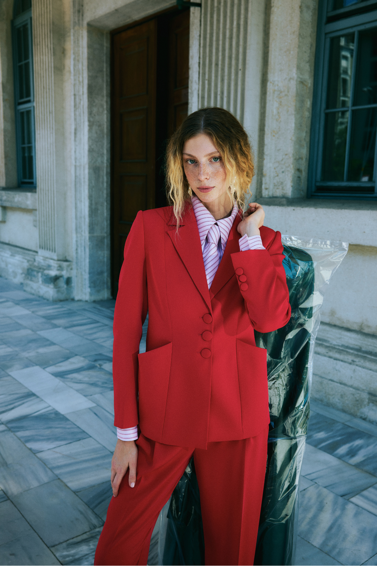 Cep Formlu Blazer Takım