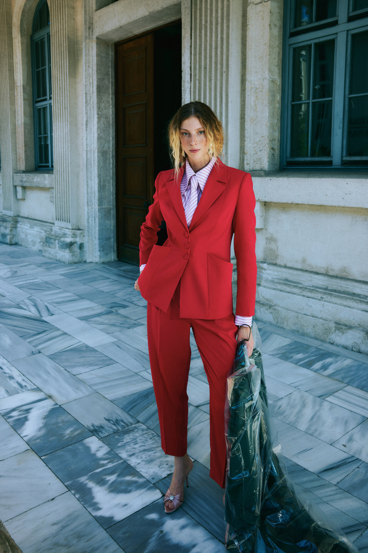Cep Formlu Blazer Takım