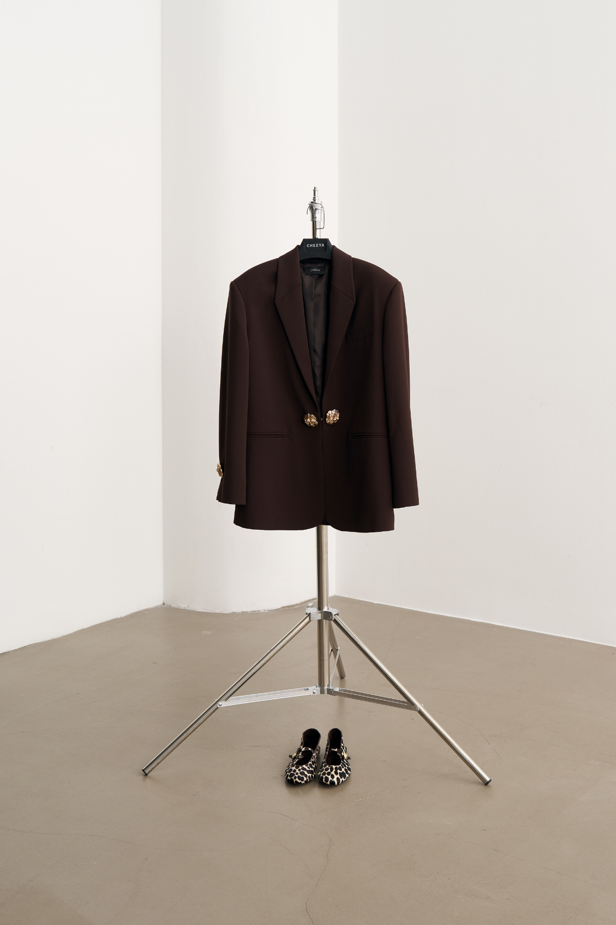 1811 Aksesuar Detaylı Oversize Ceket