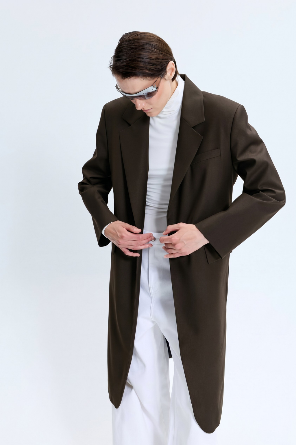 Oversize Uzun Blazer Ceket