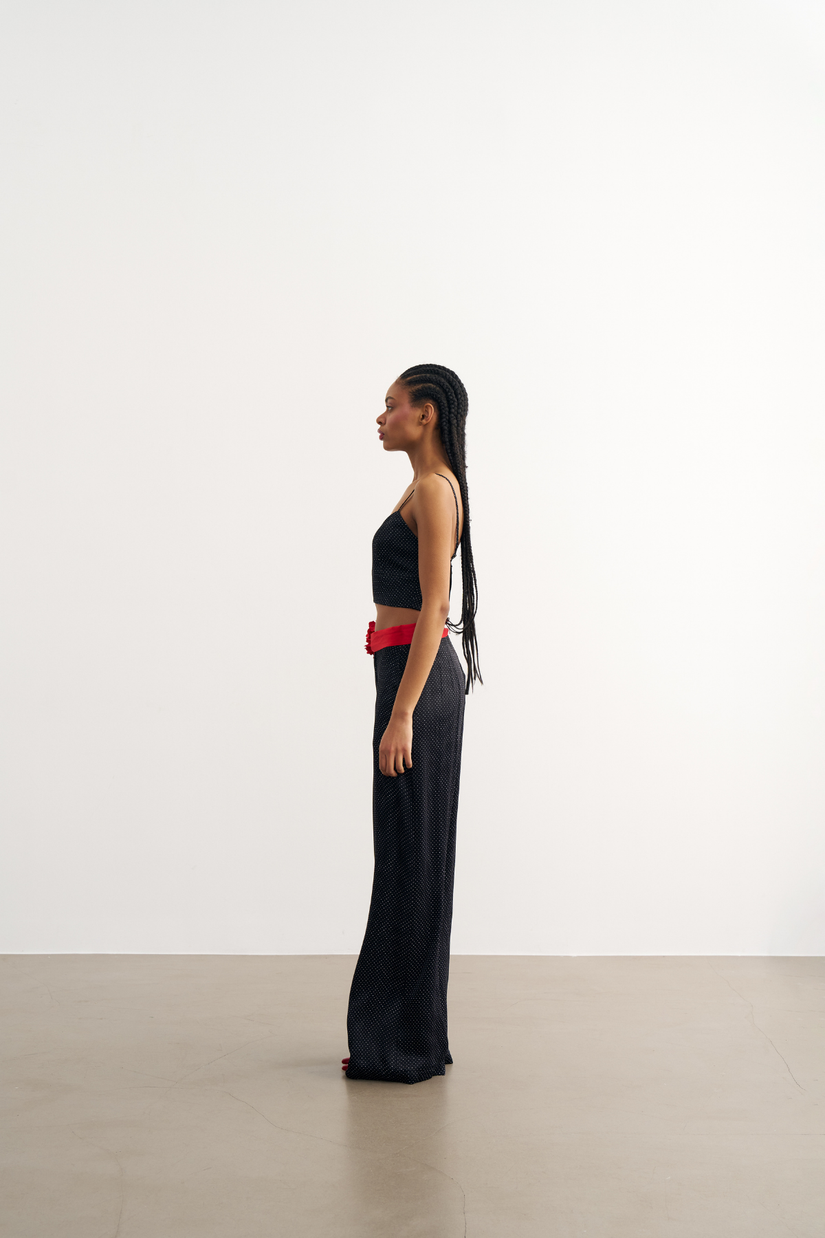 7812 Puantiyeli Ceket Pantolon Takım