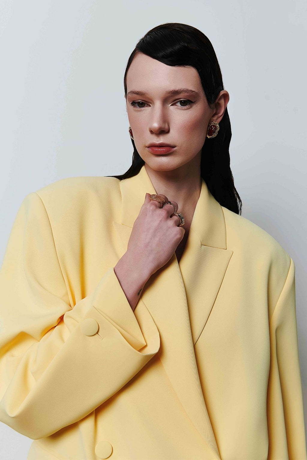 Oversize Kadın Blazer Ceket