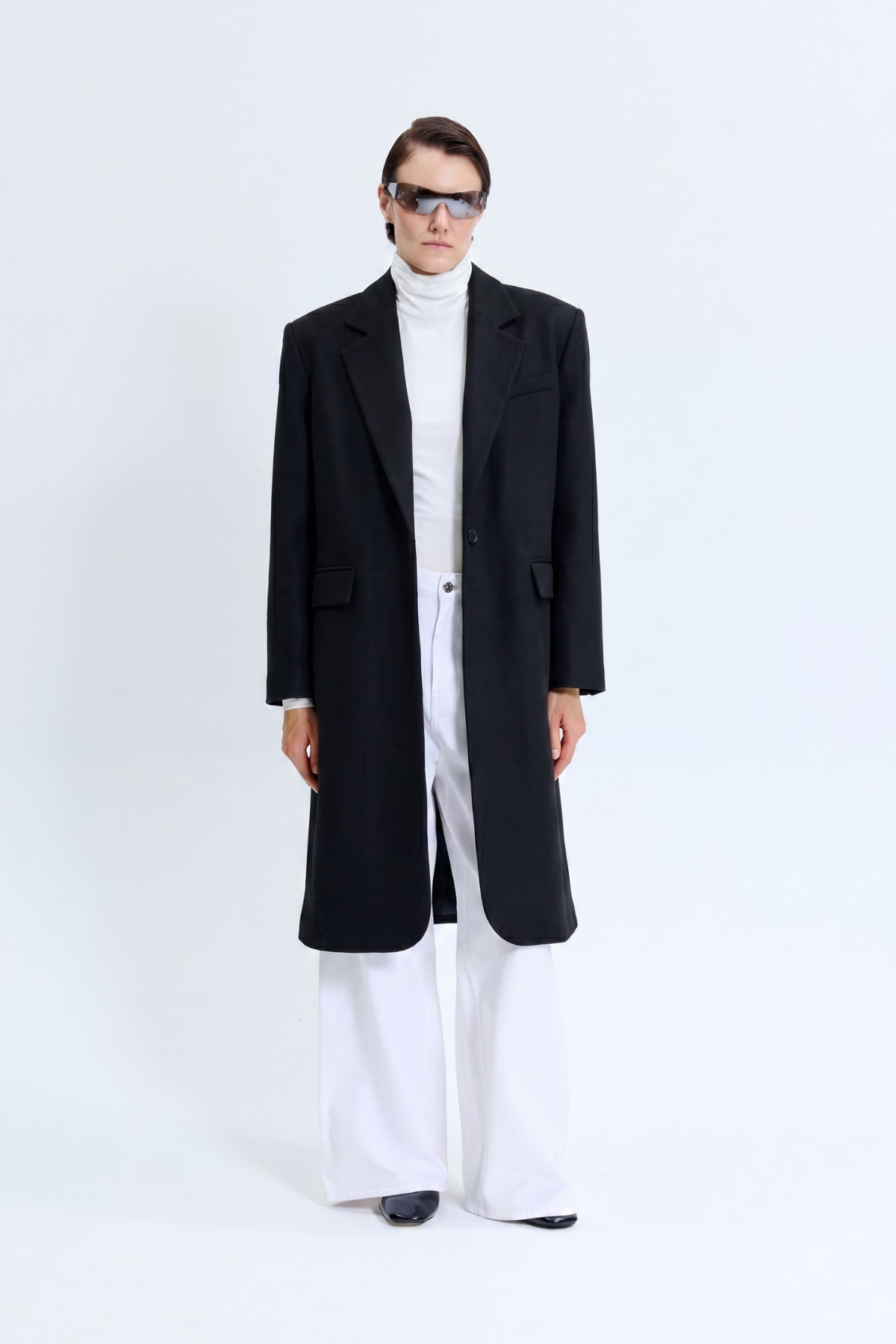 Oversize Uzun Blazer Ceket