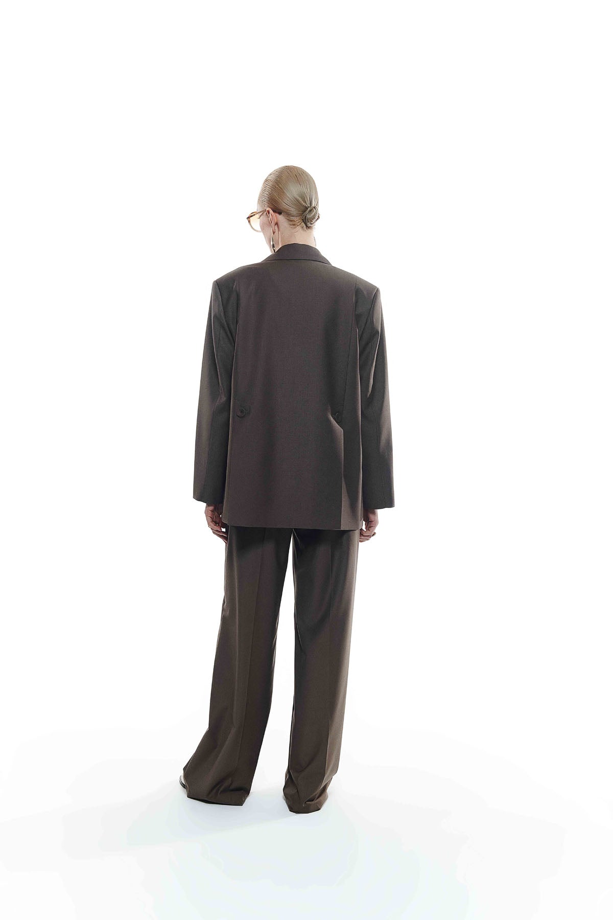 Kadın Yüksek Bel Geniş Paça Pantolon