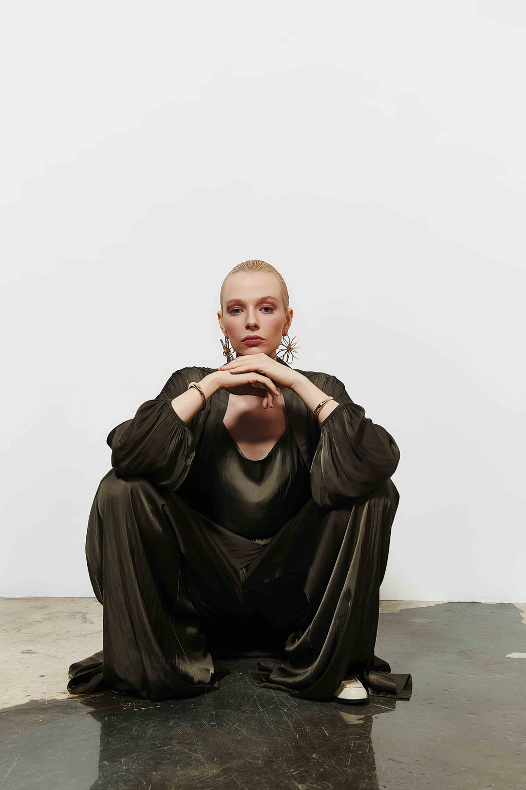 Kadın Beyaz İkili Takım