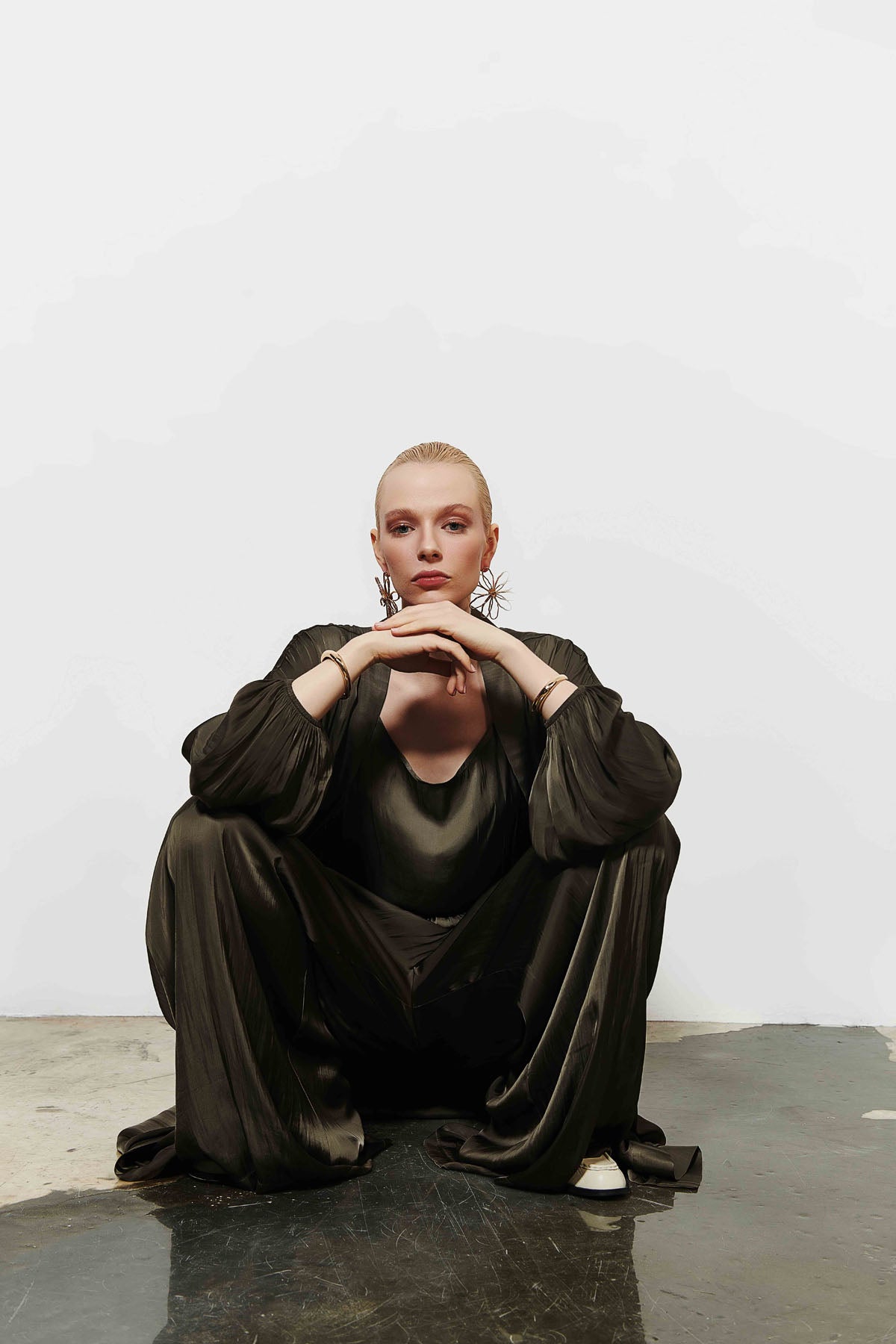 Kadın Beyaz İkili Takım