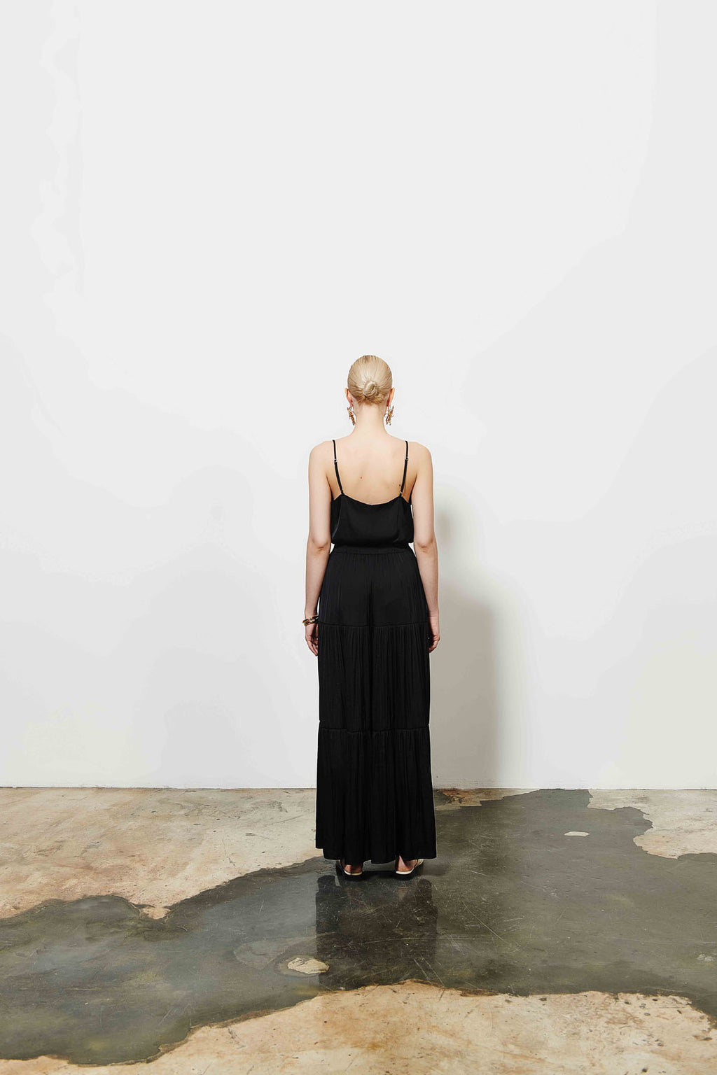 Kadın Kat Kat Maxi Etek