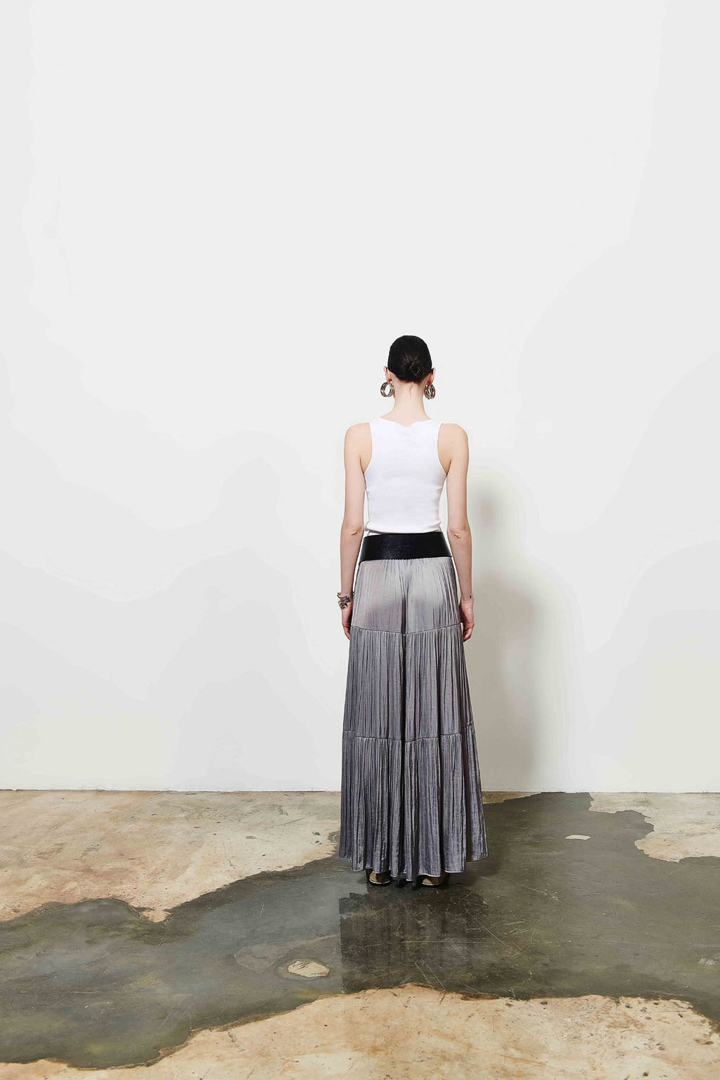 Kadın Kat Kat Maxi Etek