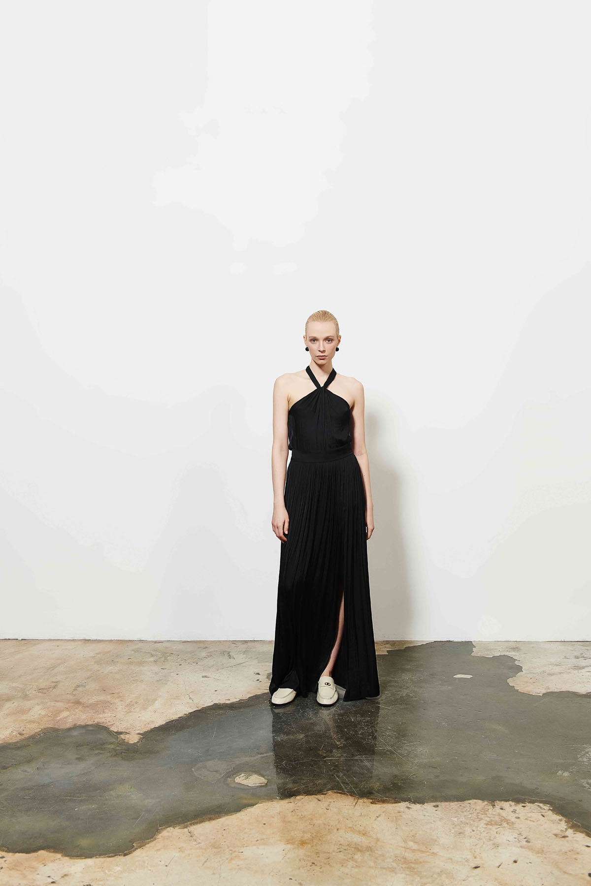 Kadın Saten Pilili Etek