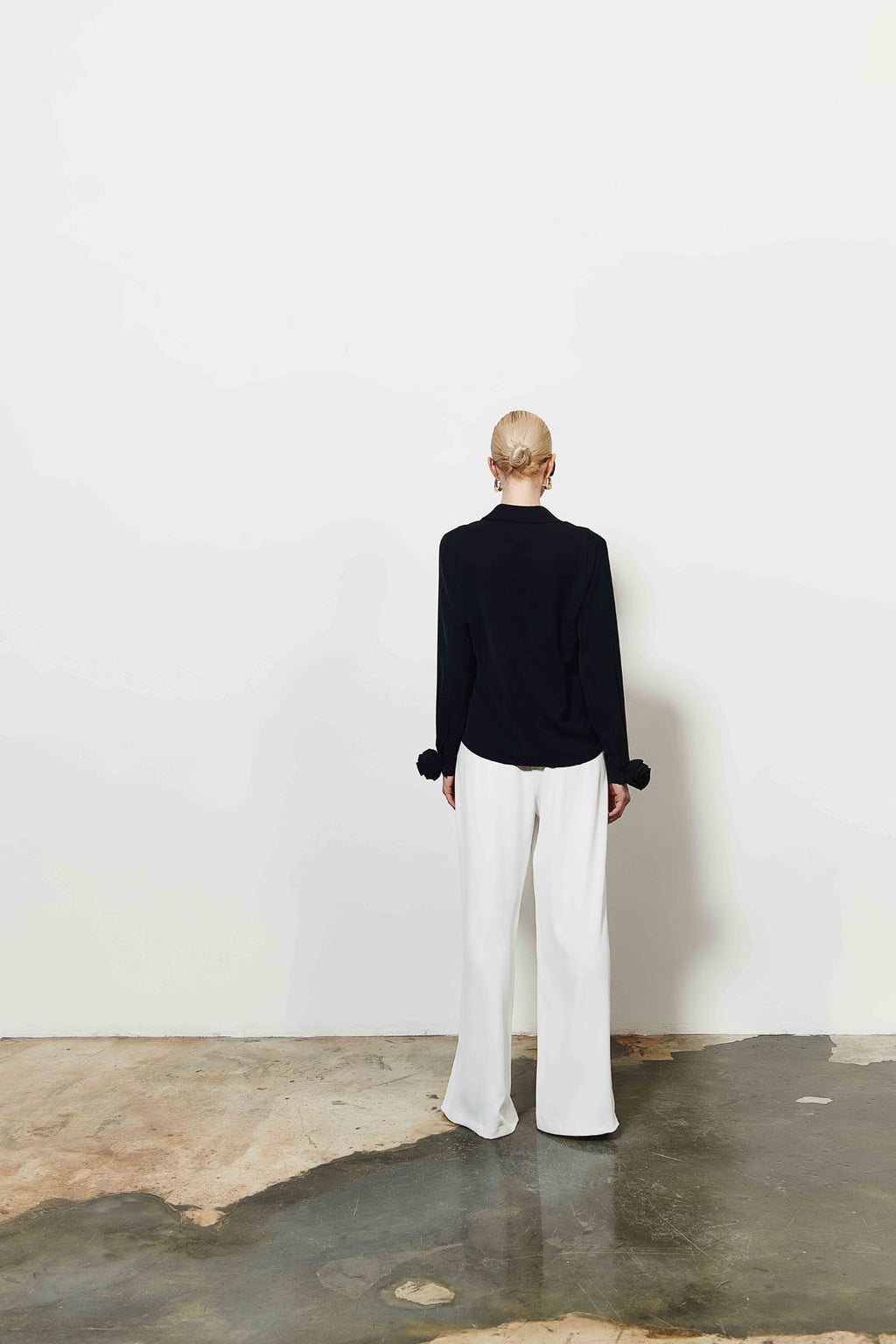 Uzun Kollu Kadın Gömlek