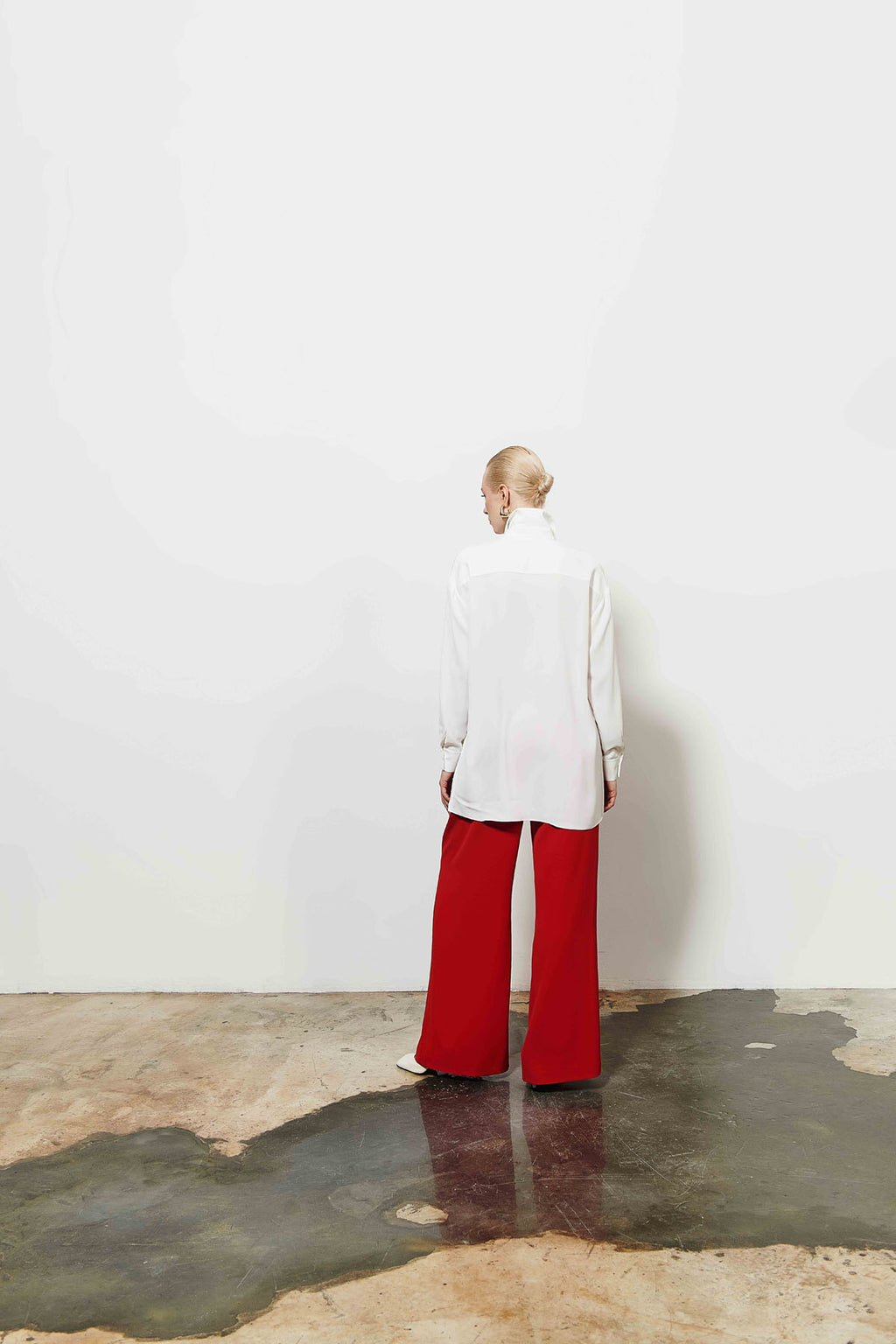 Kadın Cep Detaylı Gömlek