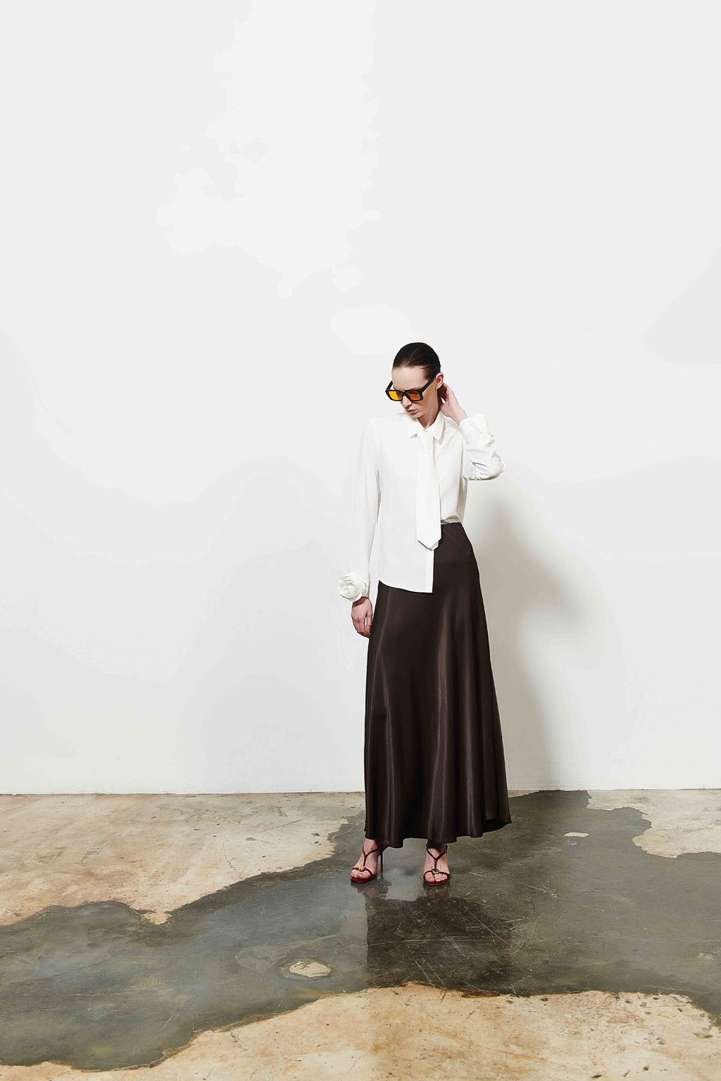 Uzun Kollu Kadın Gömlek