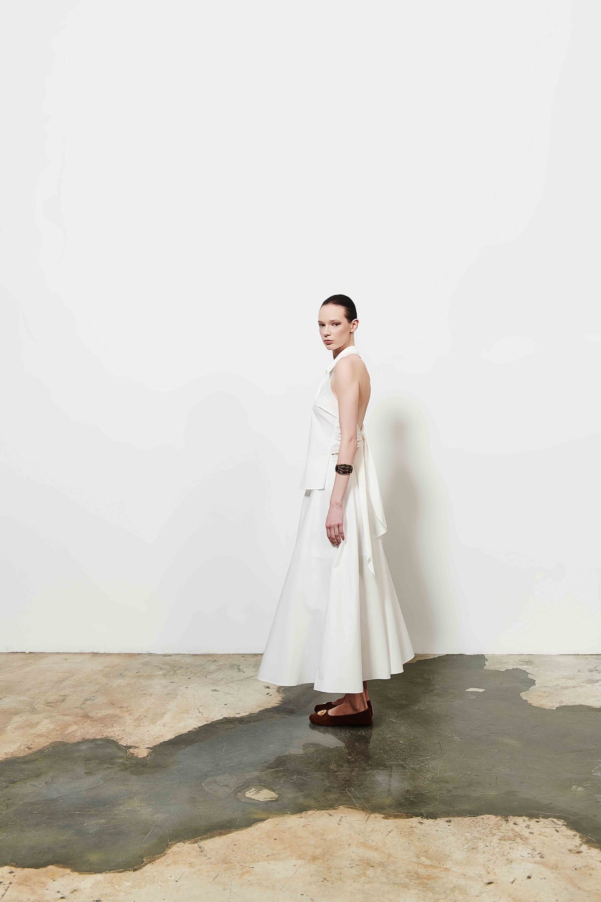 Kadın Yüksek Bel Uzun Etek