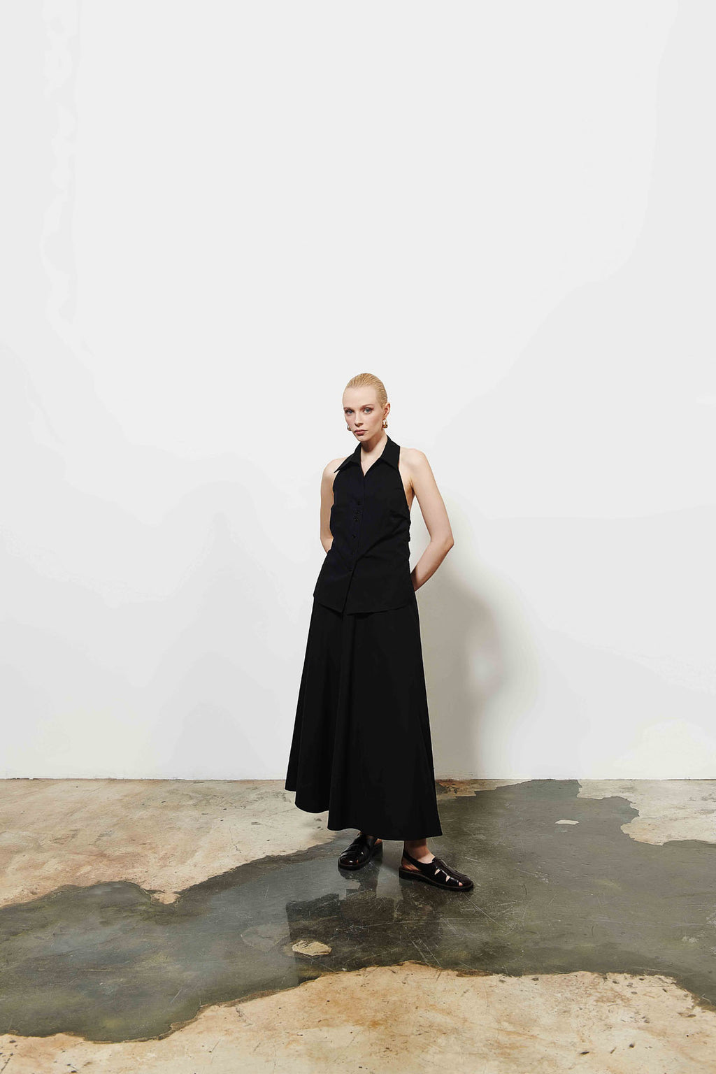 Kadın Yüksek Bel Uzun Etek