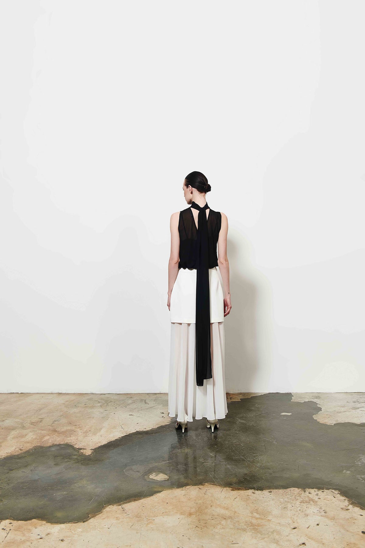 Kadın Şifon Detaylı Bluz