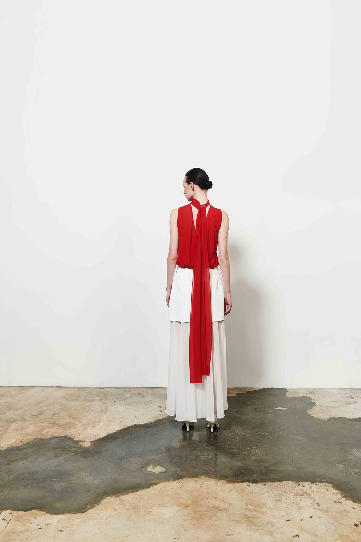 Kadın Şifon Detaylı Bluz