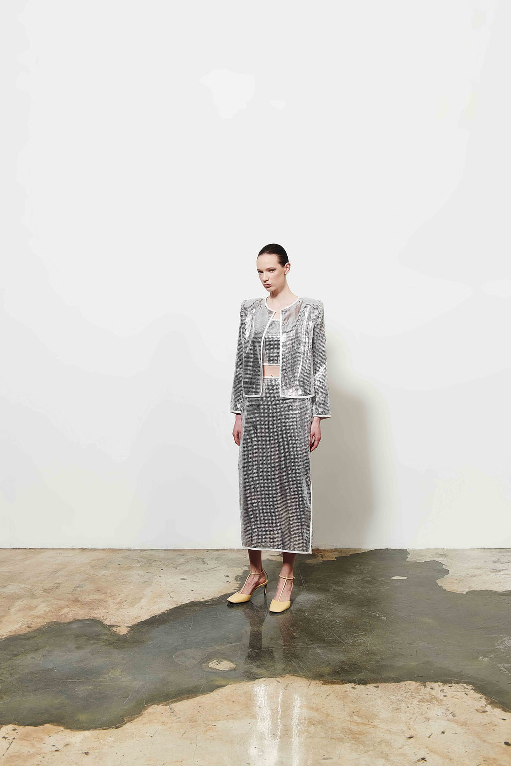 Kadın Payetli Büstiyer