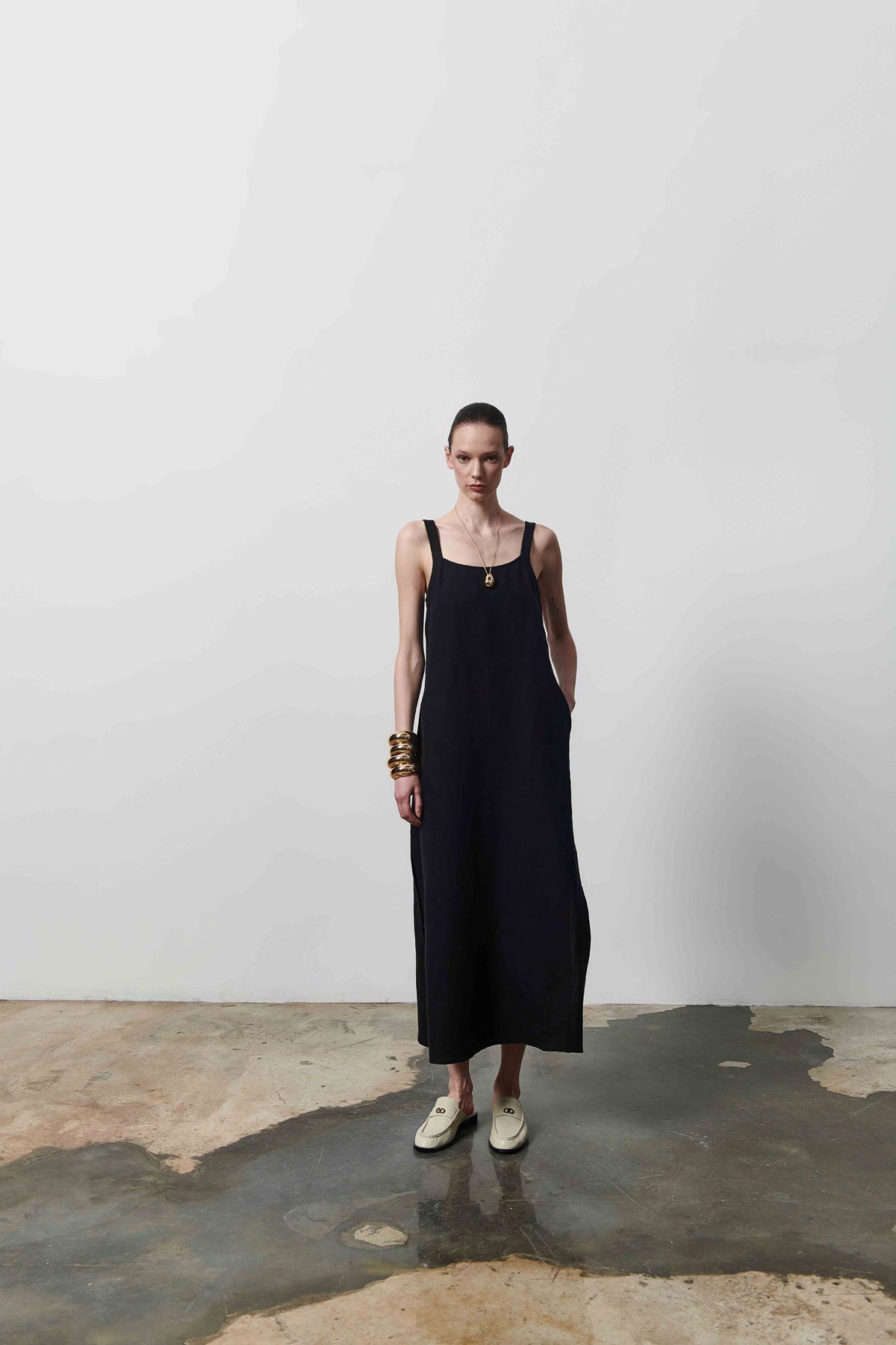 Women's Long Strappy Dress