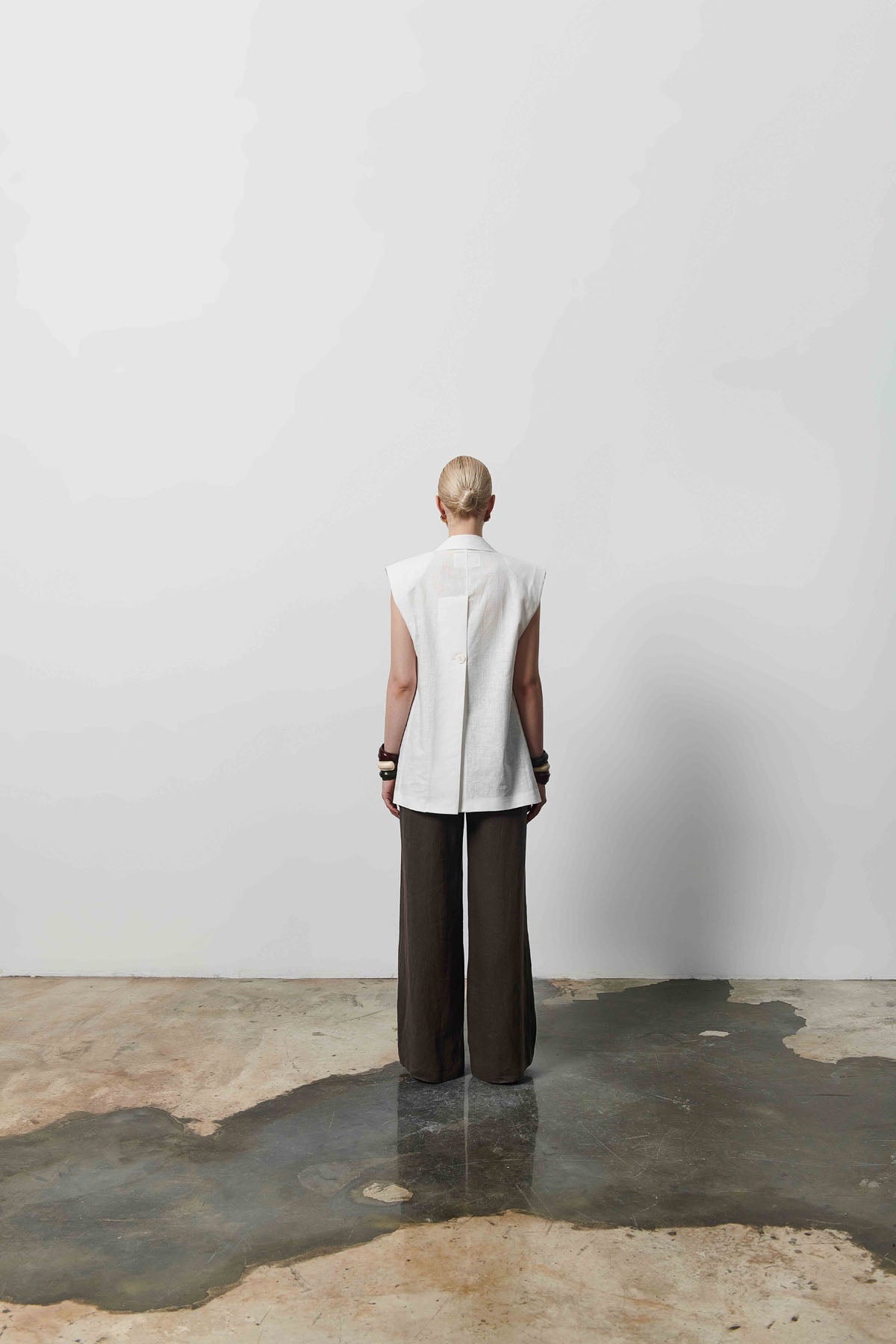 Oversize Kadın Uzun Yelek