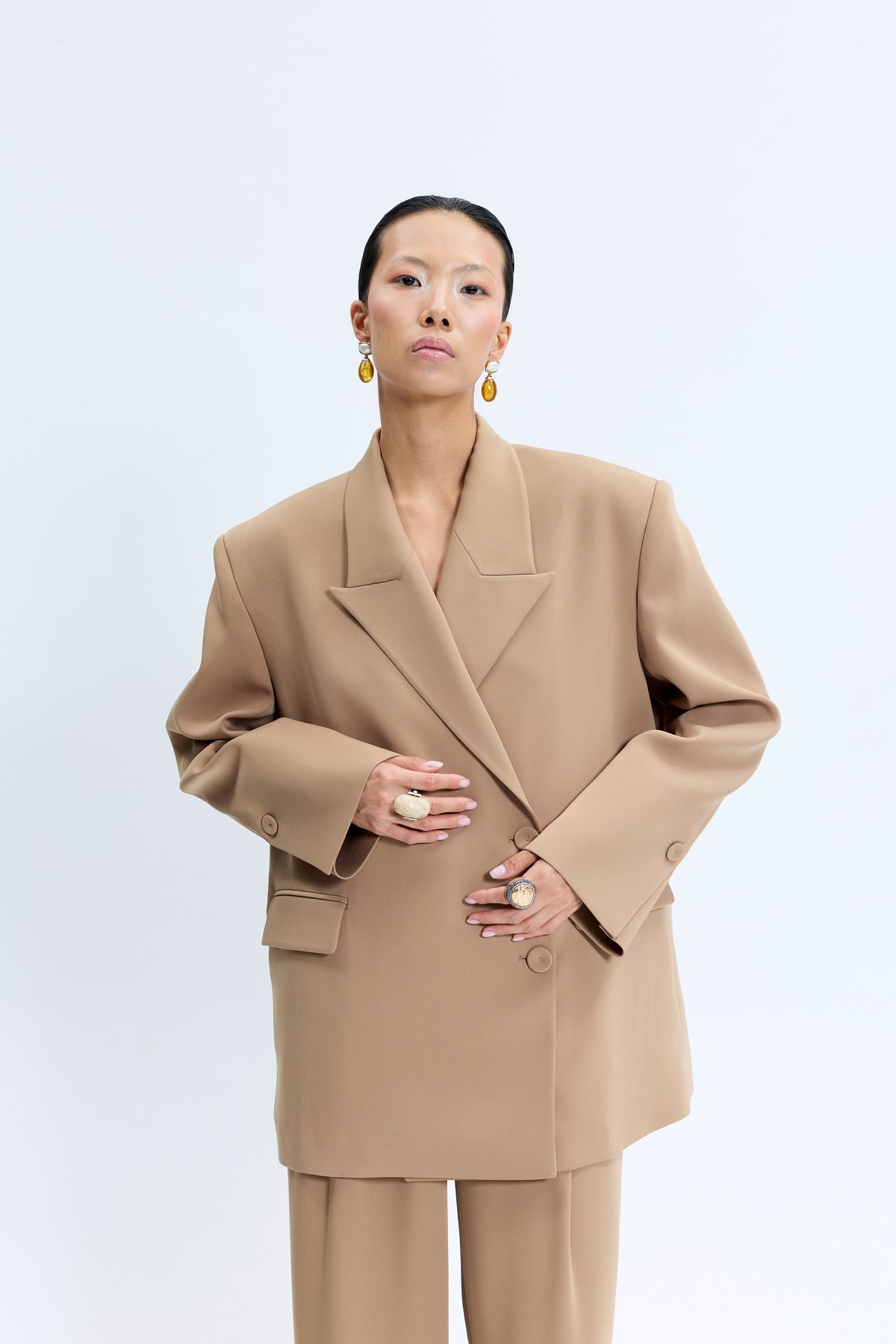 2709 Beige Trousers