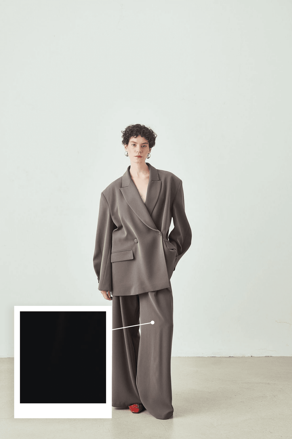 Yüksek Bel Geniş Paça Pantolon