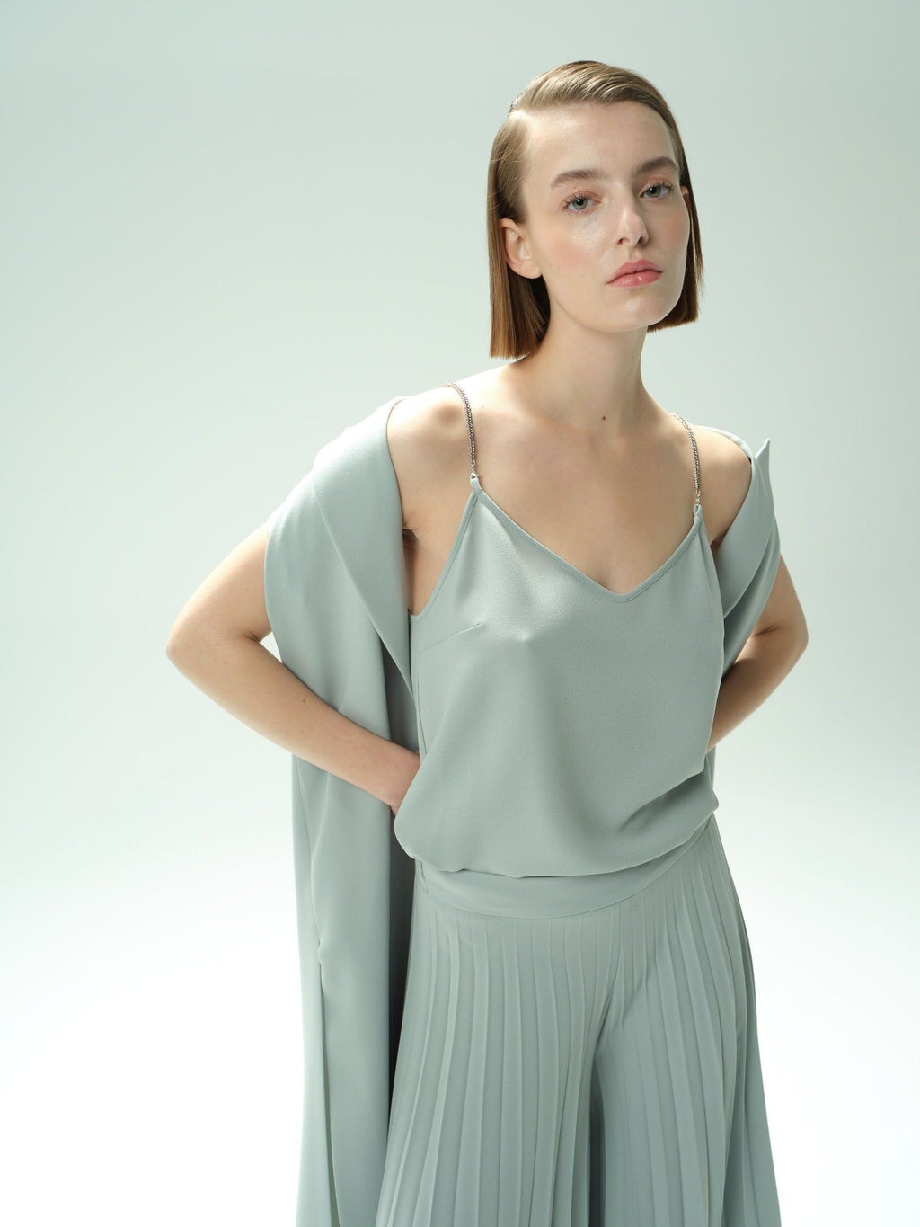 Chain Detailed Blouse