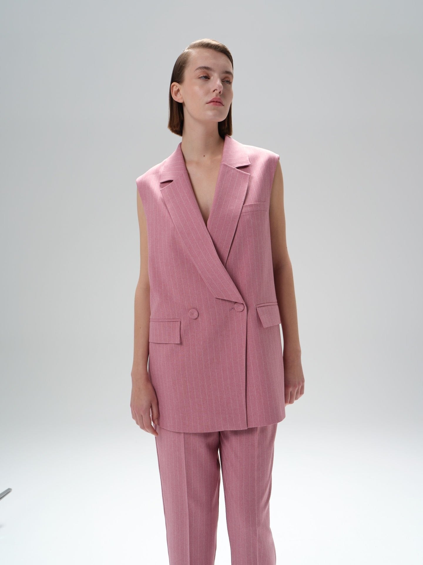 Striped Oversize Suit