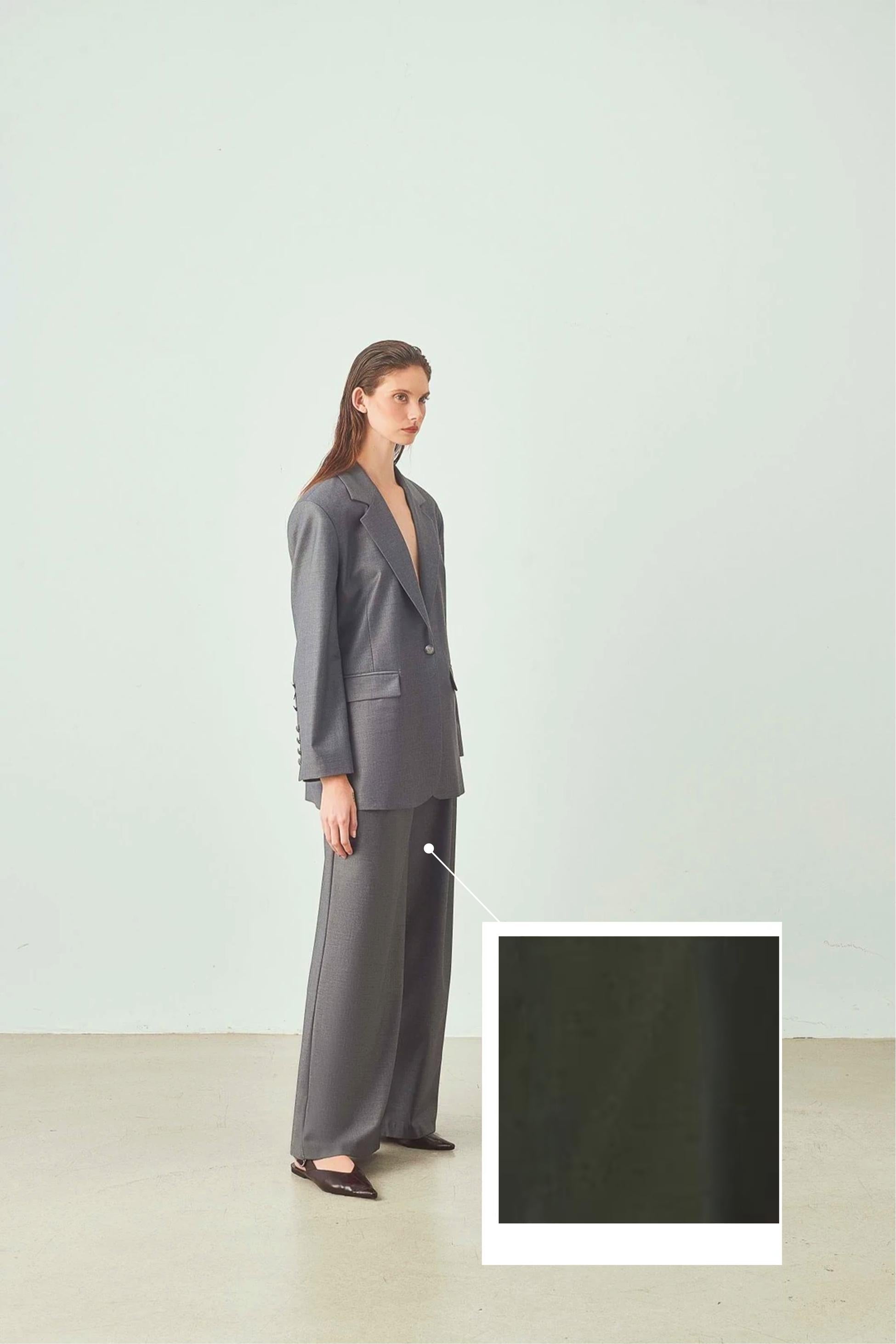 Yüksek Bel Bol Paça Pantolon