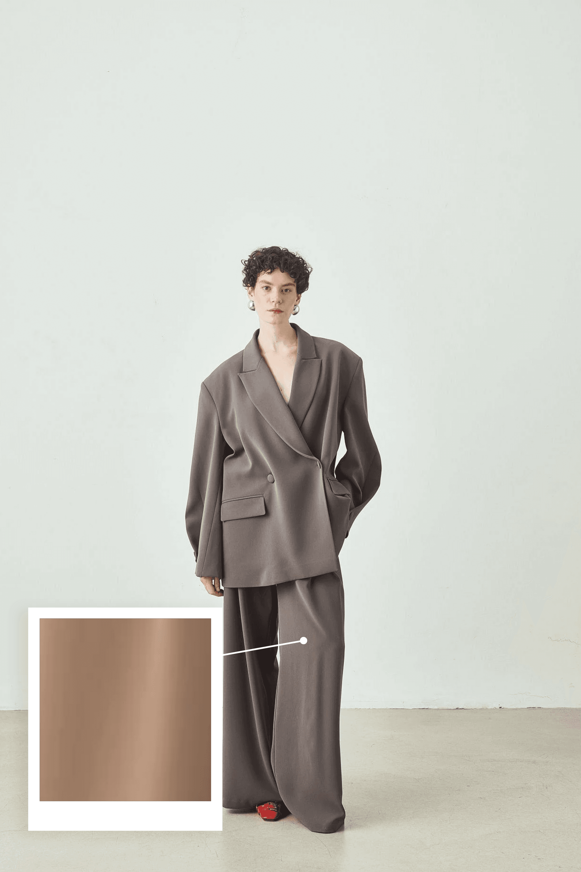 Yüksek Bel Geniş Paça Pantolon