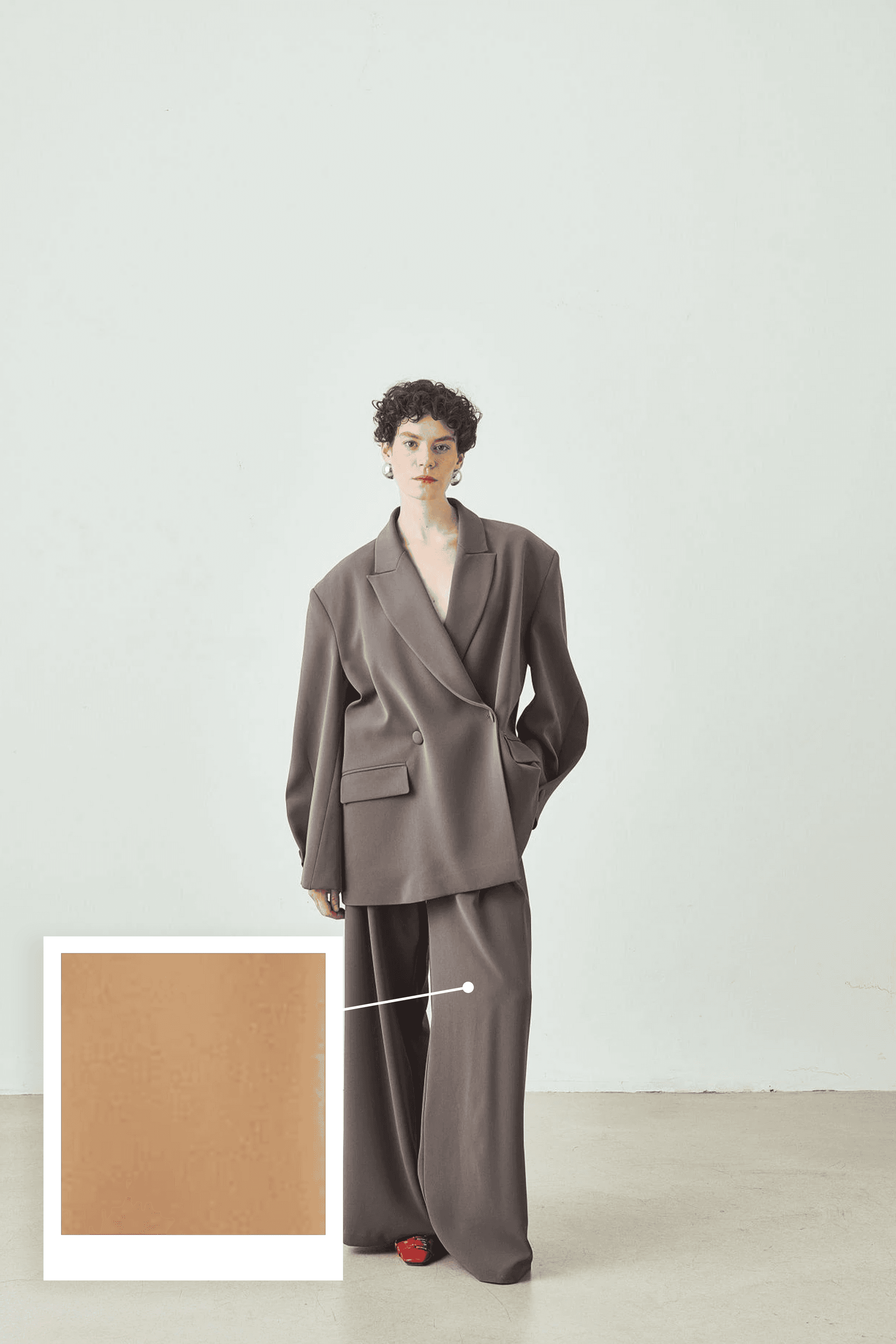 Yüksek Bel Geniş Paça Pantolon